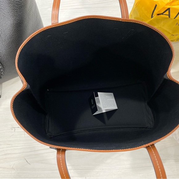 Versace Greca Monogram Coated Canvas Tote - Picture 5 of 6